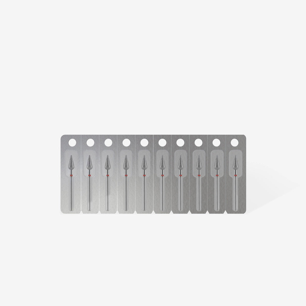 Ponteira de Diamante com Ponta Pera Vermelha EXPERT - Diâmetro da Cabeça 5mm / Peça de Trabalho 12mm