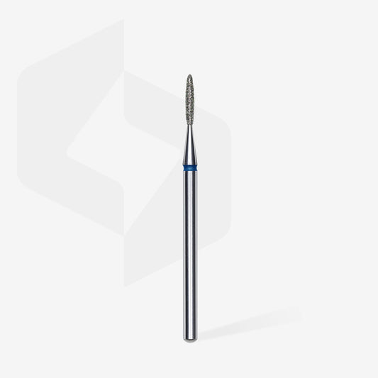 Ponteira de Diamante com Ponta "Flame" Azul EXPERT - Diâmetro da Cabeça 1,4mm / Peça de Trabalho 8mm
