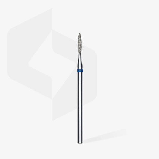 Ponteira de Diamante com Ponta "Flame" Azul EXPERT - Diâmetro da Cabeça 1,6mm / Peça de Trabalho 8mm