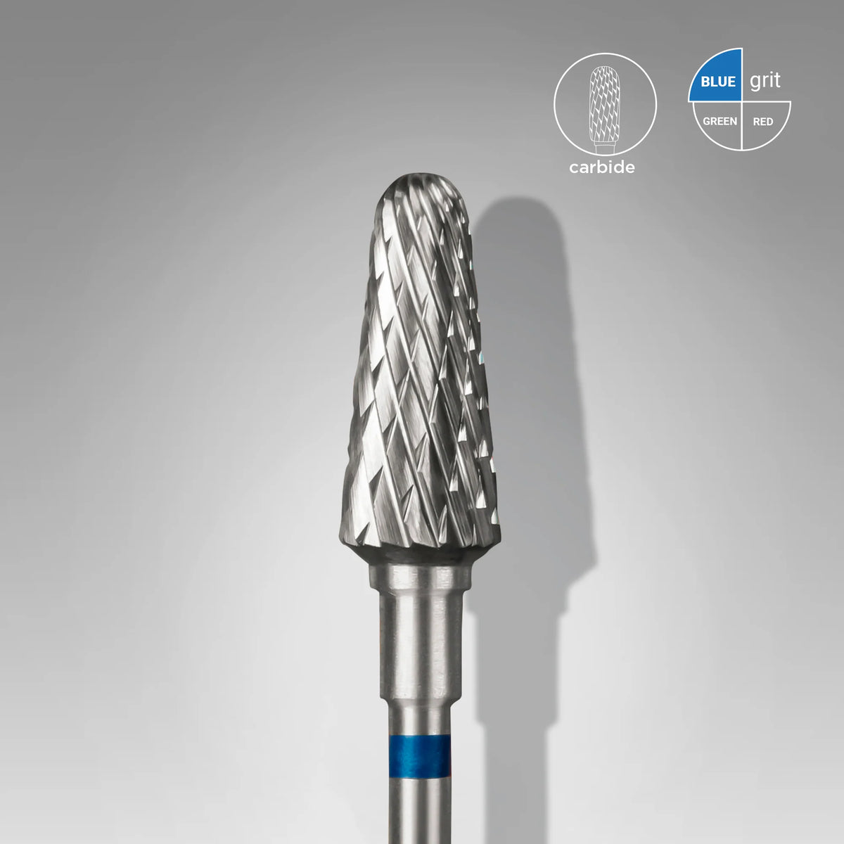 Ponteira de Tungsténio "Frustum" Azul EXPERT - Diâmetro da Cabeça 6mm / Peça de Trabalho 14mm