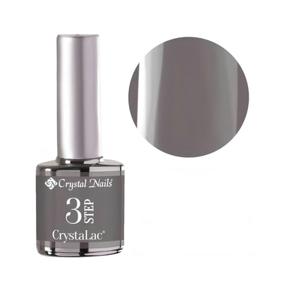 3Step - CrystaLac - Carbon Gray #046 - 8ml - HEMA FREE THF