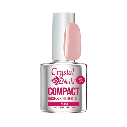 Compact Base & Builder Gel Pro - Cover Nude - 13ml - HEMA FREE