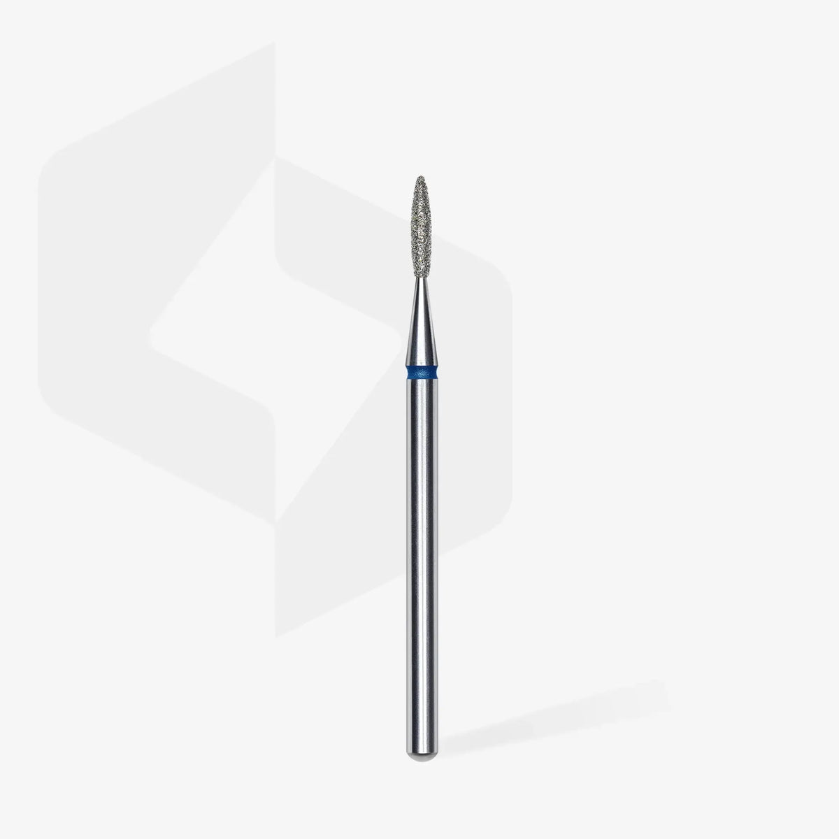 Ponteira de Diamante com Ponta "Flame" Azul EXPERT - Diâmetro da Cabeça 1,6mm / Peça de Trabalho 8mm